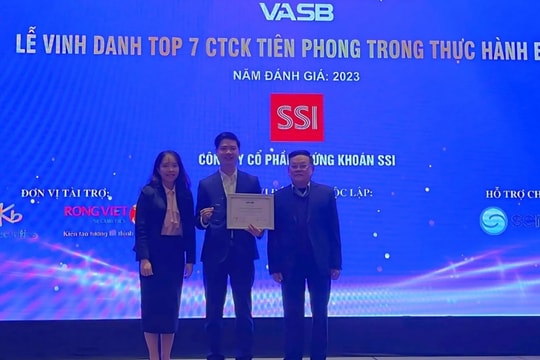 VASB vinh danh 7 công ty chứng khoán tiên phong trong thực hành ESG