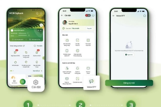 Vietcombank ra mắt Voice OTT: Nhận thông báo số dư qua giọng nói, không cần mở điện thoại