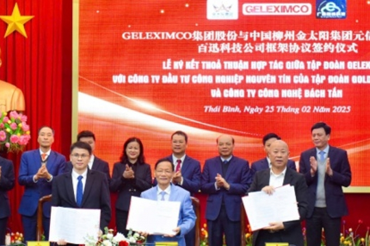 Tập đoàn Geleximco ký kết thoả thuận hợp tác với đối tác Liễu Châu – Trung Quốc