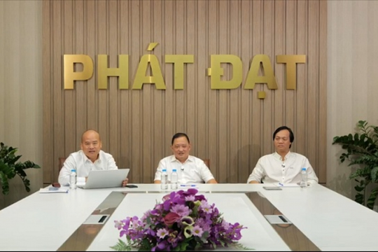 Lãnh đạo Phát Đạt (PDR) livestream đối thoại nhà đầu tư: Sẽ mở bán Thuận An 1&2 trước tháng 6