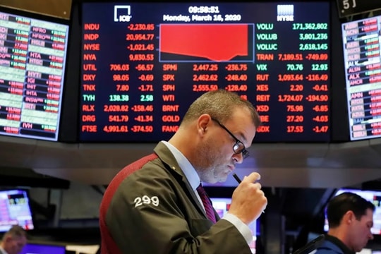 Phố Wall đỏ lửa, cổ phiếu công nghệ lao dốc trước lo ngại về AI và thuế quan