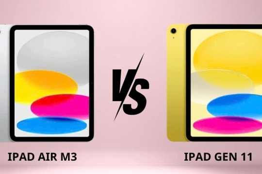 iPad Gen 11 "đối đầu" iPad Air M3: Cùng kích thước nhưng khác biệt tới bất ngờ!