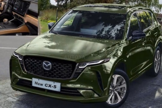Mazda CX-5 2026 lộ diện: Thiết kế đột phá, động cơ hybrid tiết kiệm xăng chưa từng có