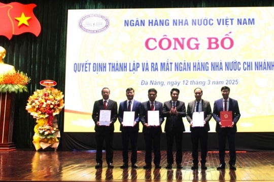 Ngân hàng Nhà nước ra mắt khu vực 9, đặt trụ sở tại Đà Nẵng