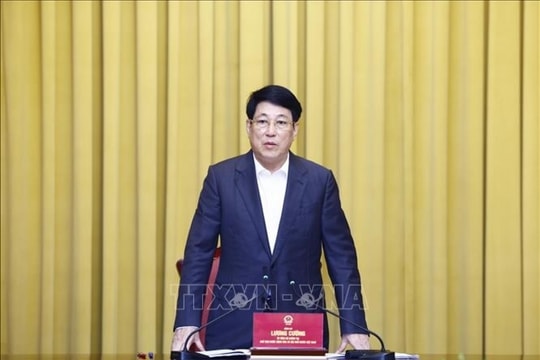 Chủ tịch nước làm việc với Bộ Ngoại giao, Văn phòng Chủ tịch nước về một số nhiệm vụ trọng tâm