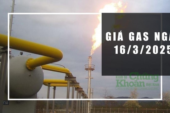 Giá gas hôm nay 16/3/2025: Đã chạm đáy hay còn lao dốc?