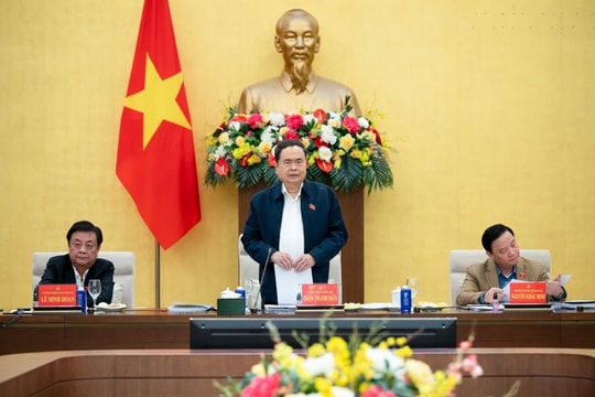 Ban Thường vụ Đảng uỷ Quốc hội họp cho ý kiến về một số nội dung phục vụ việc sắp xếp tinh gọn bộ máy