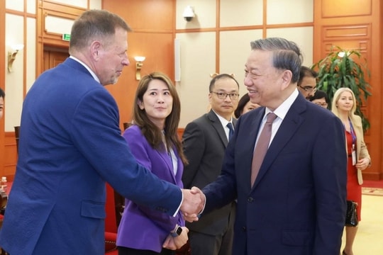 Tổng Bí thư Tô Lâm tiếp Đoàn doanh nghiệp Hội đồng Kinh doanh Hoa Kỳ - ASEAN