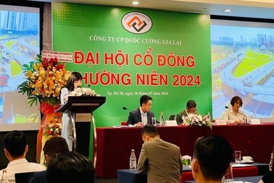 Quốc Cường Gia Lai (QCG) chuẩn bị tổ chức Đại hội cổ đông 2025