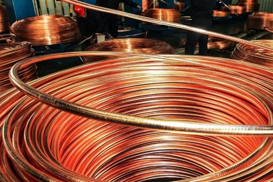 Giá kim loại đồng hôm nay 24/3/2025: Kim loại đồng giảm mạnh do lo ngại thuế quan Mỹ