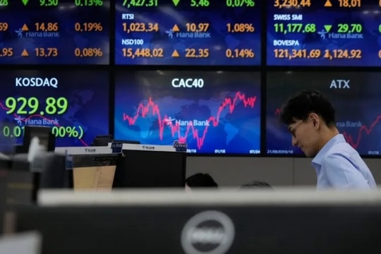 Chứng khoán châu Á đứng trước nguy cơ suy thoái, dòng tiền quốc tế quay lại Trung Quốc