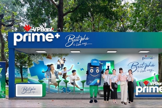Nhiều hoạt động thú vị tại gian hàng VPBank Prime ở Lễ hội ẩm thực Pháp