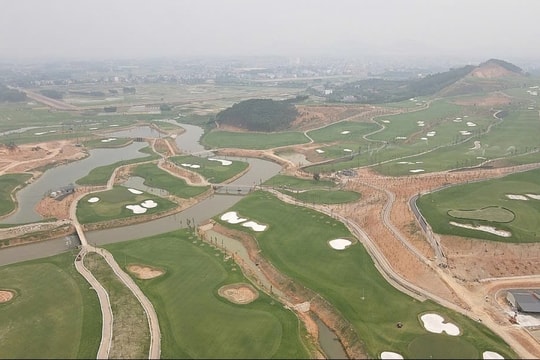 Chủ đầu tư dự án Khu đô thị - golf Mê Linh bị ngân hàng rao bán khoản nợ gần 3.100 tỷ đồng