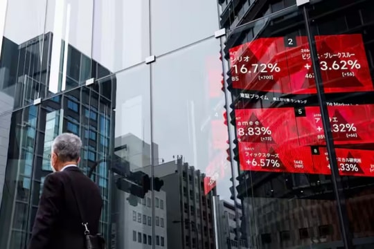 Chứng khoán châu Á phân hóa mạnh, NĐT thận trọng trước thuế quan từ Tổng thống Donald Trump