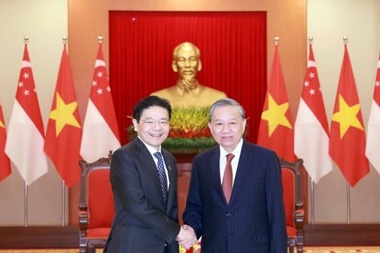 Đẩy mạnh hợp tác giữa hai đảng cầm quyền ở Việt Nam và Singapore