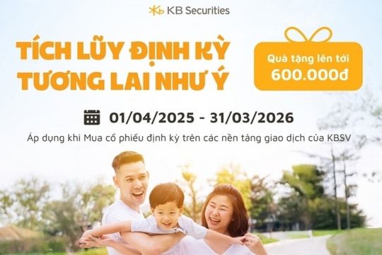 KBSV đồng hành cùng nhà đầu tư dài hạn với chương trình ưu đãi tài chính thông minh