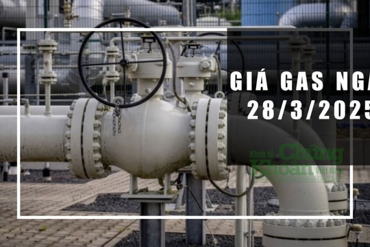 Giá gas hôm nay 28/3/2025: Gas thế giới tăng tốc, giá trong nước còn hội cơ giảm tiếp?