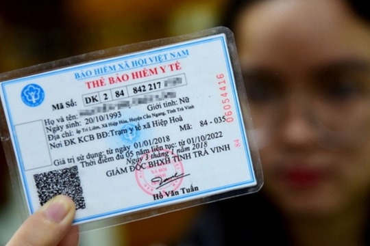 Từ 1/6/2025, dùng căn cước gắn chip thay thẻ bảo hiểm y tế giấy khi khám chữa bệnh