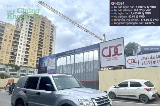 Trước thềm lên HOSE của Xây dựng CDC: Nợ vay vẫn chiếm quá nửa vốn chủ sở hữu