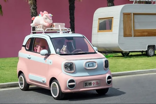 Một hãng xe điện mini Trung Quốc vào thị trường Việt cạnh tranh Wuling Mini EV: Giá siêu rẻ, chạy 170km/lần sạc