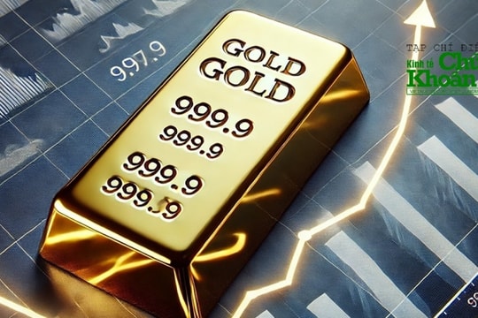 Chứng khoán toàn cầu lao dốc, giá vàng "ngược dòng" lên cao chưa từng thấy