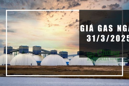 Giá gas hôm nay 31/3/2025: Thị trường trong nước có thể tiếp tục "đi xuống"?