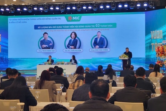 Bảo hiểm Quân đội (MIC) bầu loạt nhân sự mới từ MB vào HĐQT, đặt mục tiêu lợi nhuận tăng 75%