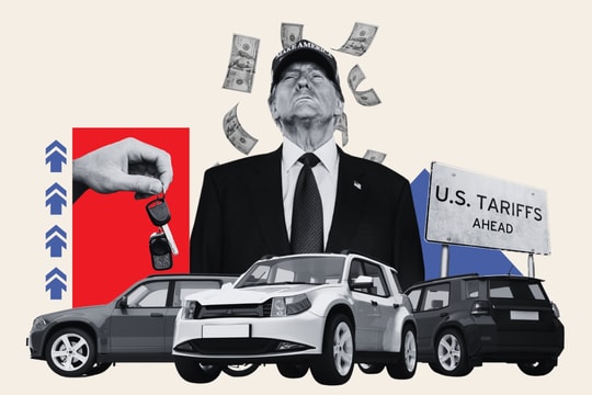 Ngành ô tô Mỹ chao đảo trước “bức tường thuế” của Donald Trump