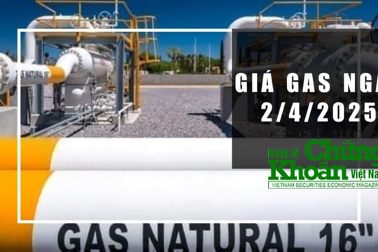 Giá gas hôm nay 2/4/2025: Thế giới tăng nhẹ, trong nước giữ ổn định