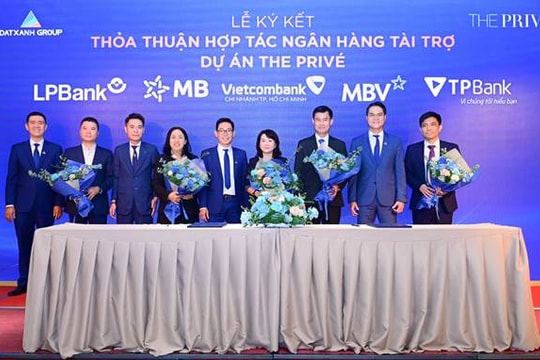 Các “ông lớn” hợp tác cùng Đất Xanh phát triển dự án The Privé