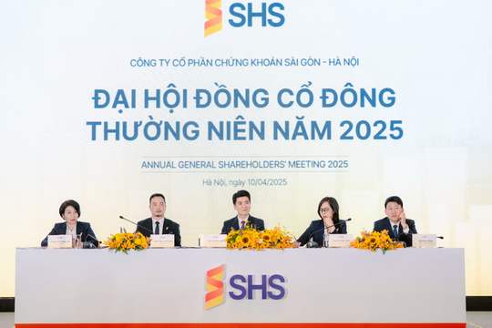 ĐHĐCĐ SHS: Chốt mục tiêu lãi hơn 1.300 tỷ đồng, chia cổ tức 20%, dừng chào bán cổ phiếu tăng vốn