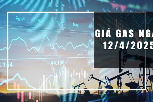 Giá gas hôm nay 12/4/2025: Điều chỉnh nhẹ sau đà tăng đầu tháng