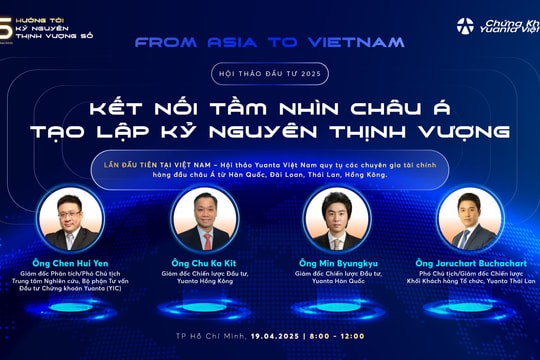 Chứng khoán Yuanta tổ chức hội thảo “From Asia to Vietnam”: Bản đồ tư duy đầu tư cho 3 quý còn lại 2025