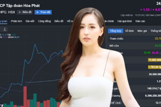 Hoa hậu Mai Phương Thúy xuất hiện tại Đại hội cổ đông Hòa Phát?