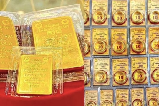 Giá vàng chiều nay 19/4: Chưa kịp mừng, vàng bất ngờ giảm sốc 6 triệu đồng/lượng