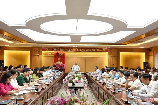 Hà Tĩnh lên phương án giảm hơn 66% đơn vị hành chính xã, phường