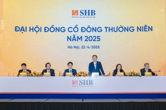 ĐHĐCĐ SHB 2025: Cổ đông nhận “quà to” và lời chúc đặc biệt từ chủ tịch