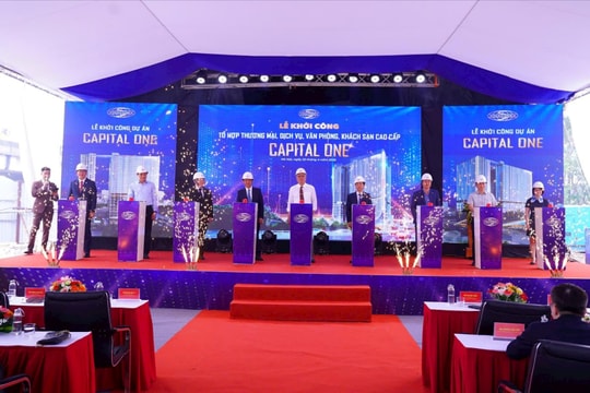 Vinaconex chính thức khởi công dự án Capital One - tái định hình chuẩn mực sống mới