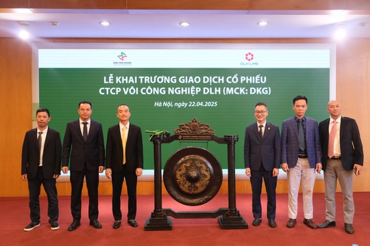 Cổ phiếu Vôi công nghiệp DLH (DKG) chính thức giao dịch trên UPCoM