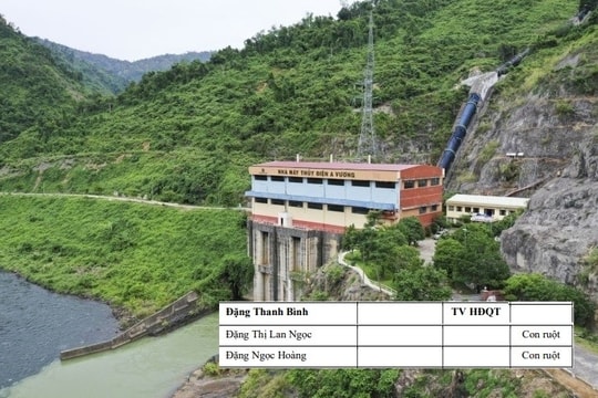 Thủy điện A Vương: Cổ đông kín tiếng muốn sang tay 2 triệu cổ phiếu cho con