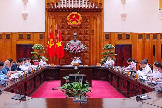 Thường trực Chính phủ cho ý kiến về 4 nội dung quan trọng
