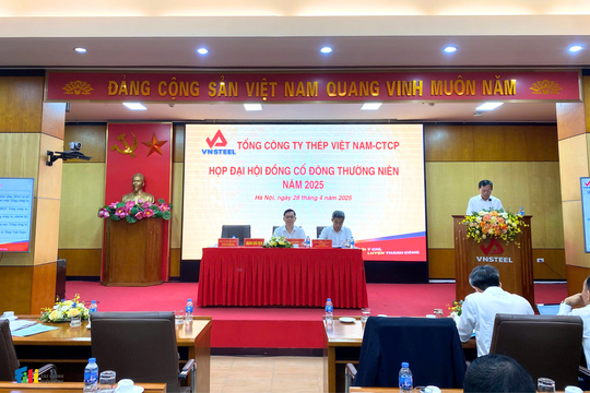 Đai hội cổ đông VNSteel: Tiếp tục nói không với cổ tức dù lãi vượt 92% kế hoạch năm