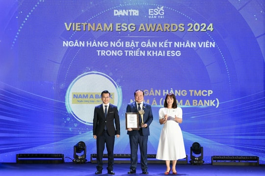 Nam A Bank được vinh danh ngân hàng gắn kết nhân viên trong thực hành ESG