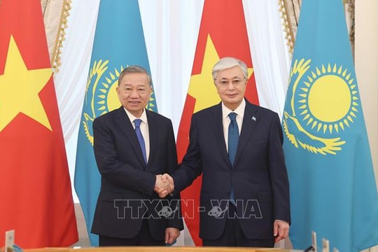 Nâng cấp quan hệ Việt Nam – Kazakhstan lên Đối tác chiến lược