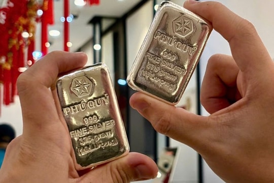 Giá bạc hôm nay 6/10: Bạc Phú Quý áp sát 1,9 triệu đồng/lượng