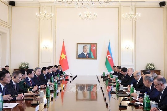Tổng Bí thư Tô Lâm đề xuất 5 giải pháp tạo đột phá, thúc đẩy hợp tác Việt Nam - Azerbaijan