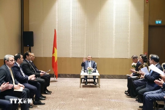 Tổng Bí thư Tô Lâm tiếp lãnh đạo một số doanh nghiệp, tập đoàn tiêu biểu của Azerbaijan