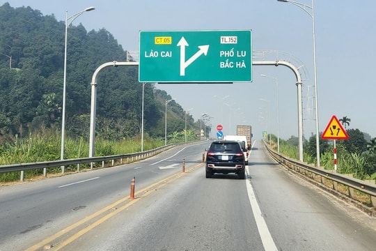 Tuyến cao tốc nối Yên Bái với Lào Cai đón tin vui