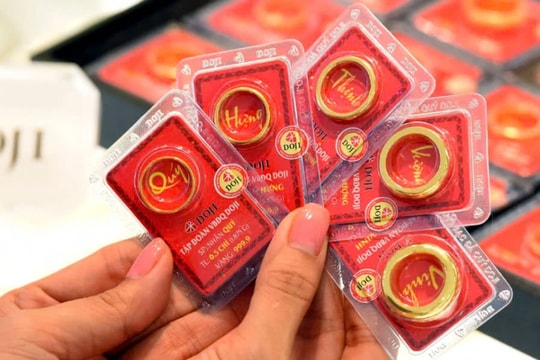 Giá vàng nhẫn hôm nay 14/5: Chênh lệch leo thang, "xả hàng" nhanh còn kịp?