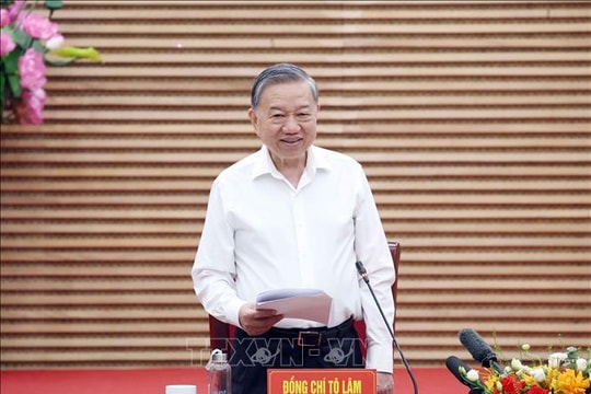 Tổng Bí thư: Nghệ An phải trở thành điển hình phát triển địa phương hiện đại trong kỷ nguyên mới